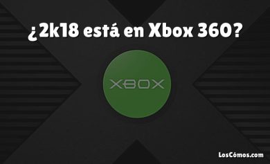 ¿2k18 está en Xbox 360?
