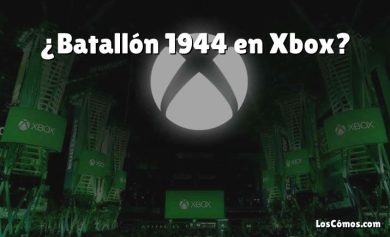 ¿Batallón 1944 en Xbox?