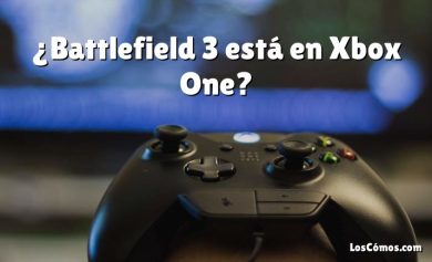 ¿Battlefield 3 está en Xbox One?