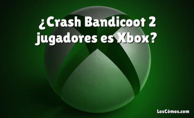 ¿Crash Bandicoot 2 jugadores es Xbox?