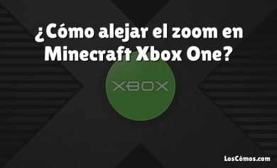 ¿Cómo alejar el zoom en Minecraft Xbox One?