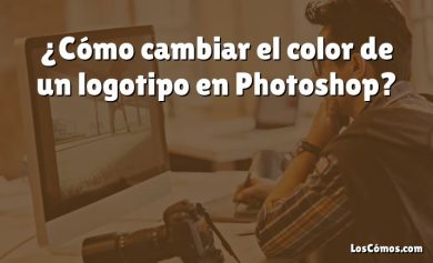 ¿Cómo cambiar el color de un logotipo en Photoshop?