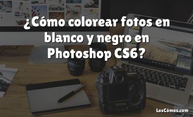 ¿Cómo colorear fotos en blanco y negro en Photoshop CS6?