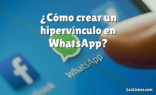 ¿Cómo crear un hipervínculo en WhatsApp?