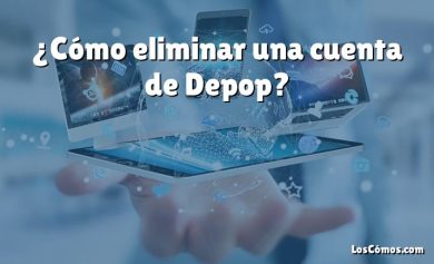 ¿Cómo eliminar una cuenta de Depop?