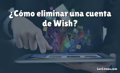 ¿Cómo eliminar una cuenta de Wish?