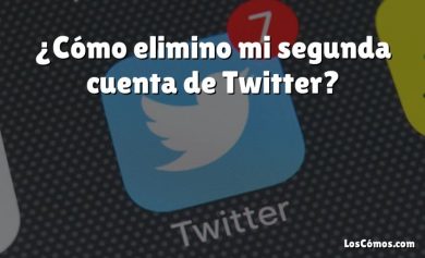 ¿Cómo elimino mi segunda cuenta de Twitter?