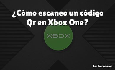 ¿Cómo escaneo un código Qr en Xbox One?