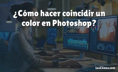 ¿Cómo hacer coincidir un color en Photoshop?