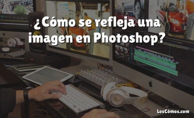 ¿Cómo se refleja una imagen en Photoshop?