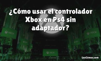 ¿Cómo usar el controlador Xbox en Ps4 sin adaptador?