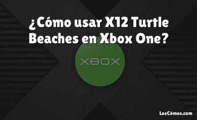 ¿Cómo usar X12 Turtle Beaches en Xbox One?