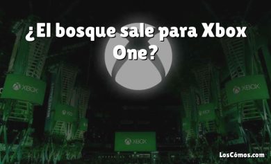 ¿El bosque sale para Xbox One?