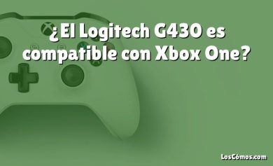 ¿El Logitech G430 es compatible con Xbox One?