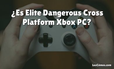 ¿Es Elite Dangerous Cross Platform Xbox PC?