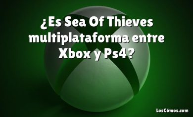 ¿Es Sea Of Thieves multiplataforma entre Xbox y Ps4?