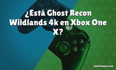 ¿Está Ghost Recon Wildlands 4k en Xbox One X?
