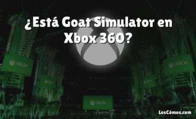 ¿Está Goat Simulator en Xbox 360?