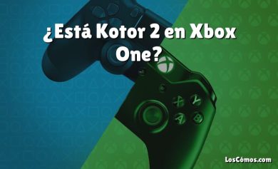 ¿Está Kotor 2 en Xbox One?