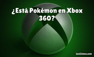 ¿Está Pokémon en Xbox 360?