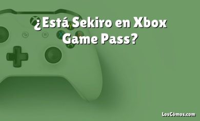 ¿Está Sekiro en Xbox Game Pass?