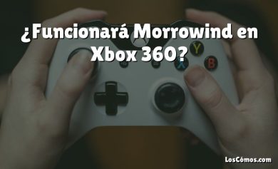 ¿Funcionará Morrowind en Xbox 360?