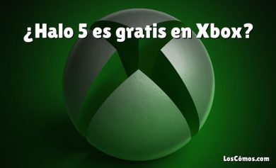 ¿Halo 5 es gratis en Xbox?