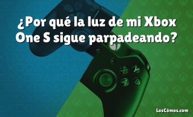 ¿Por qué la luz de mi Xbox One S sigue parpadeando?