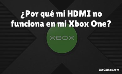¿Por qué mi HDMI no funciona en mi Xbox One?