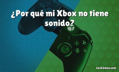 ¿Por qué mi Xbox no tiene sonido?