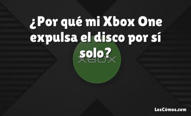 ¿Por qué mi Xbox One expulsa el disco por sí solo?