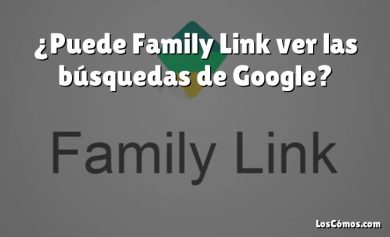 ¿Puede Family Link ver las búsquedas de Google?
