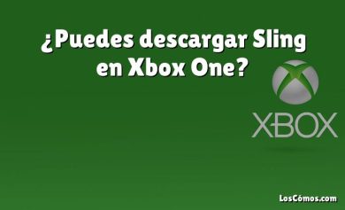 ¿Puedes descargar Sling en Xbox One?