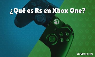 ¿Qué es Rs en Xbox One?