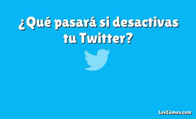 ¿Qué pasará si desactivas tu Twitter?