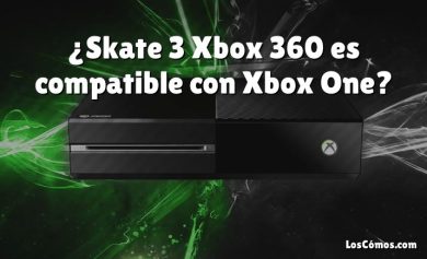 ¿Skate 3 Xbox 360 es compatible con Xbox One?