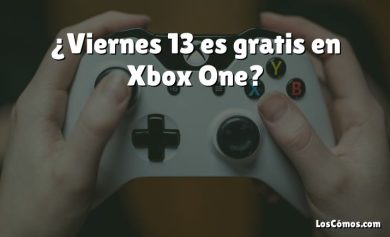 ¿Viernes 13 es gratis en Xbox One?
