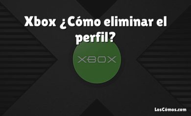 Xbox ¿Cómo eliminar el perfil?