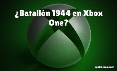 ¿Batallón 1944 en Xbox One?