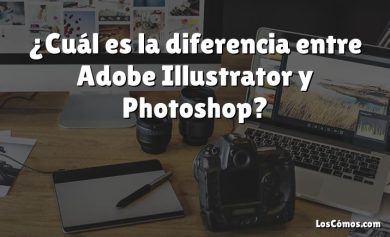 ¿Cuál es la diferencia entre Adobe Illustrator y Photoshop?