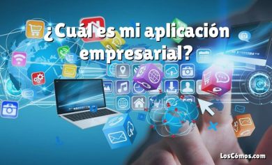 ¿Cuál es mi aplicación empresarial?