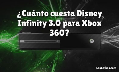 ¿Cuánto cuesta Disney Infinity 3.0 para Xbox 360?