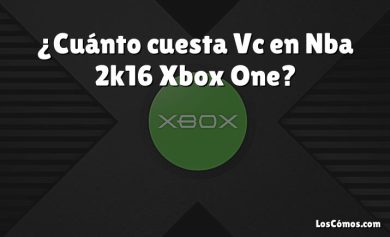 ¿Cuánto cuesta Vc en Nba 2k16 Xbox One?