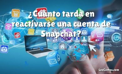 ¿Cuánto tarda en reactivarse una cuenta de Snapchat?