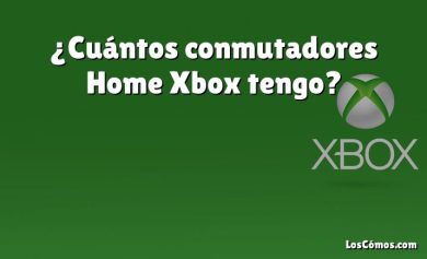 ¿Cuántos conmutadores Home Xbox tengo?
