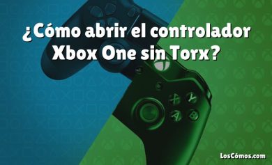 ¿Cómo abrir el controlador Xbox One sin Torx?