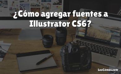¿Cómo agregar fuentes a Illustrator CS6?