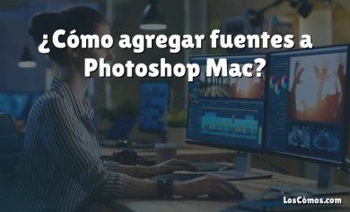 ¿Cómo agregar fuentes a Photoshop Mac?
