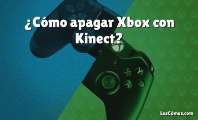 ¿Cómo apagar Xbox con Kinect?