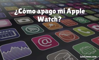 ¿Cómo apago mi Apple Watch?